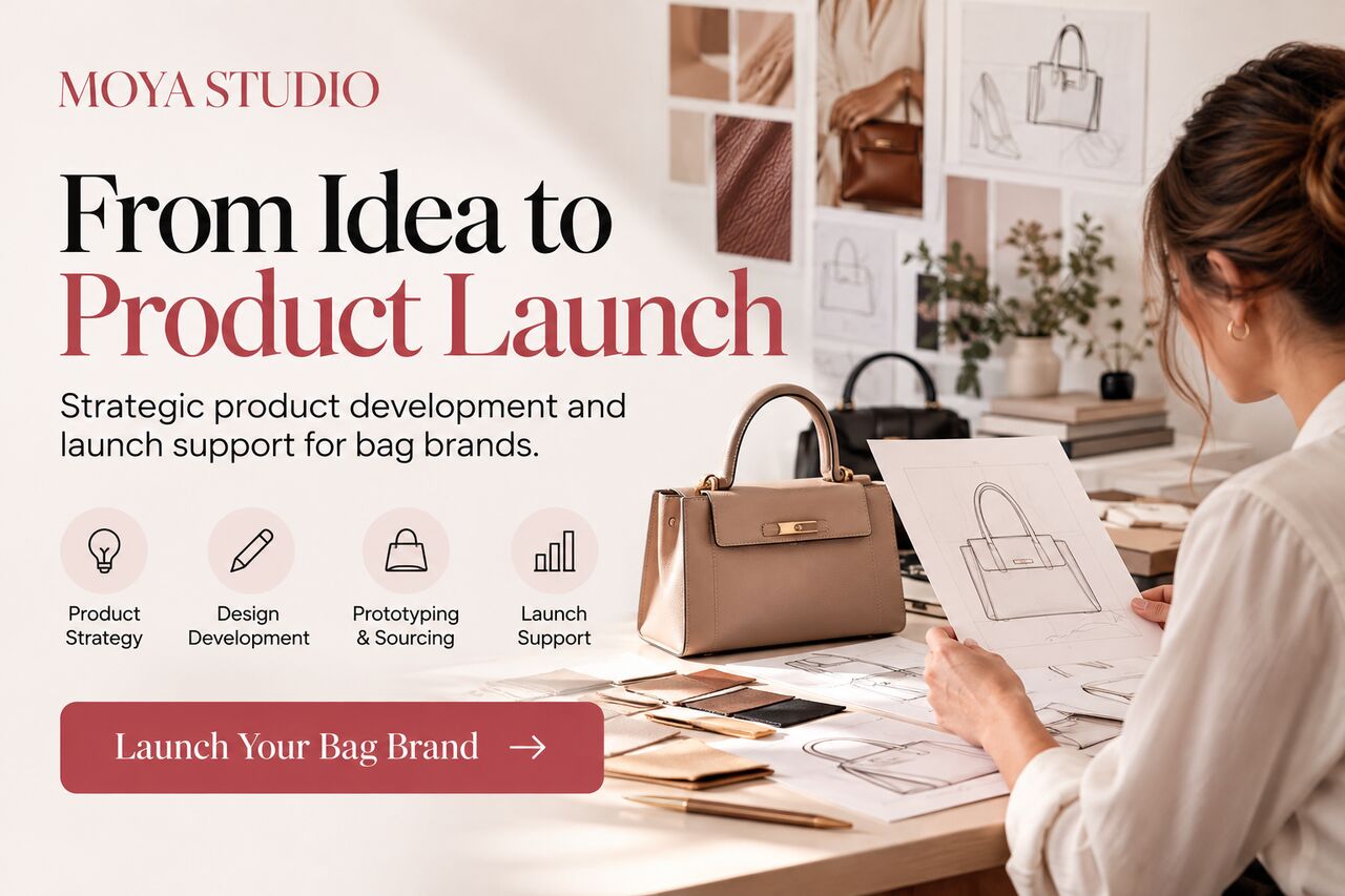 New York, Business, Handbag Design, Product Development & Launch Support &ndash; MOYA Studio