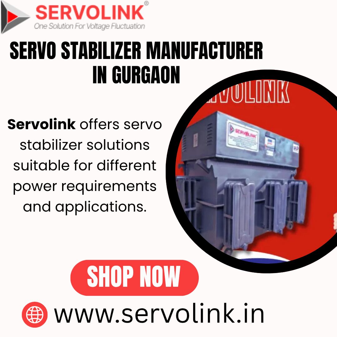 Gurgaon, Electronics, Servo Stabilizer Manufacturer In Gurgaon For Reliable Power Solutions