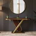 INR 57000,  Xline Gold Console &ndash; Elegant Luxury For Modern Interiors