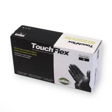 Toronto, Health & Beauty Items, CAD 11,  Black TouchFlex Nitrile Exam Powder Free Gloves 5 Mil