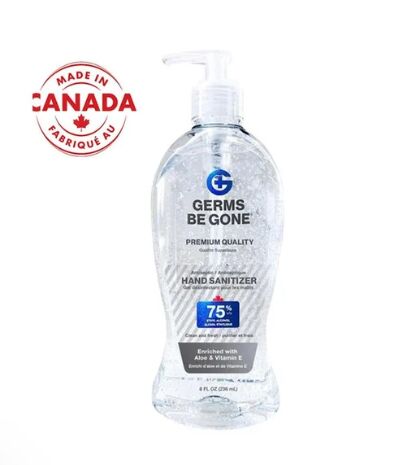 Toronto, Health & Beauty Items, CAD 6,  Germs Be Gone 75% Ethyl Alcohol Hand Sanitizer Gel (view 2) &ndash; PPE Online Canada Germs Be