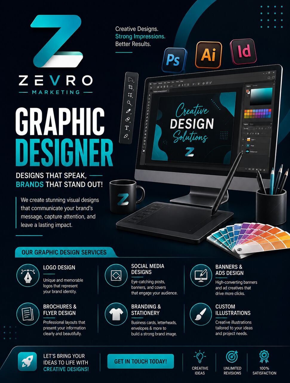 Riyadh, Graphic Design, Professional Graphic Design Services | Logos, Social Media & Branding