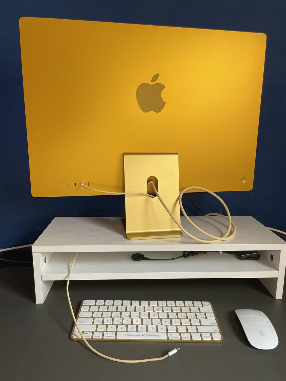 Jeddah, Computers, SAR 4999,  Yellow IMac M1 (24-inch) - Pristine Condition, Perfect For Video Editing & Design 🖥️✨
