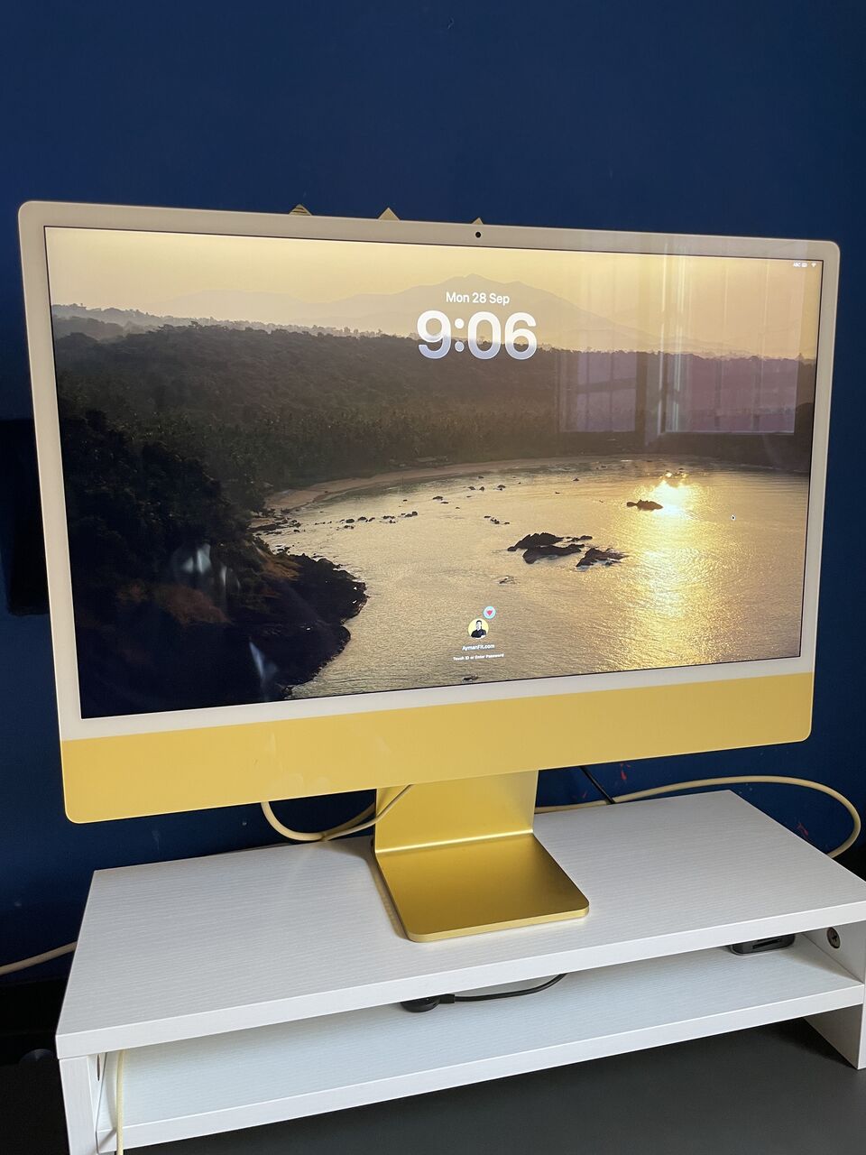 Jeddah, Computers, SAR 4999,  Yellow IMac M1 (24-inch) - Pristine Condition, Perfect For Video Editing & Design 🖥️✨