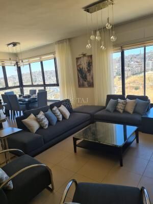 Amman, Apartments, Flats, Houses & Villas, JOD 16000/year,  Furnished,  Luxury Apartment For Rent In Um AL Summaq