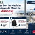 Medidas Equipaje De Mano Delta Antes De Viajar