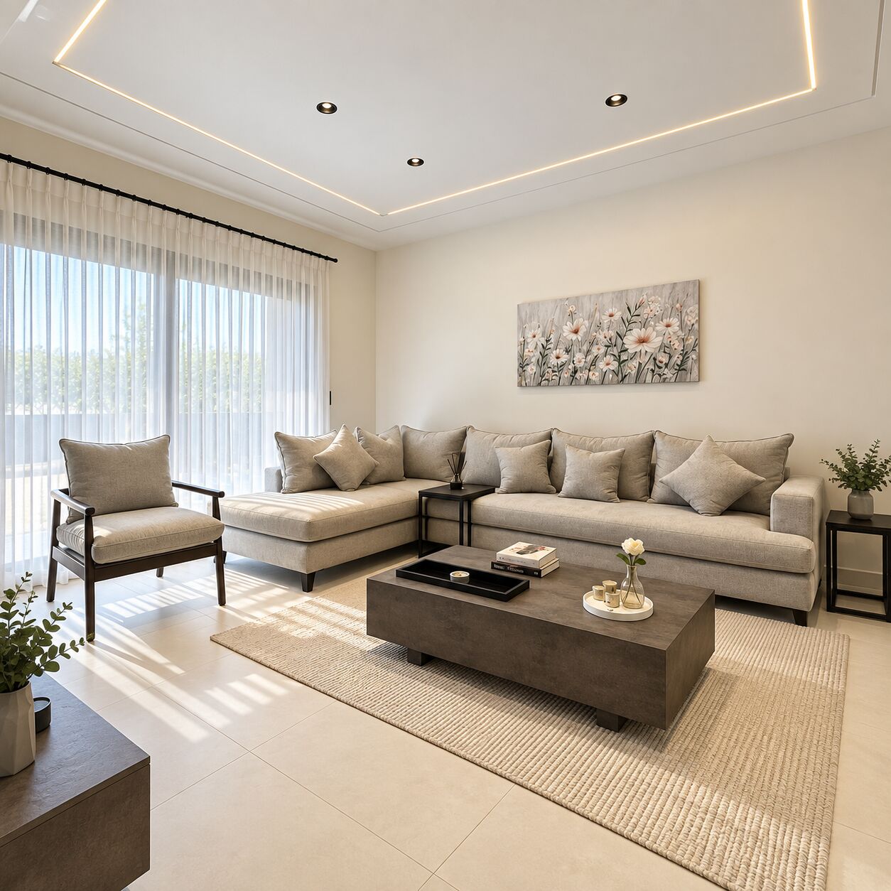 Amman, Apartments, Flats, Houses & Villas, JOD 12000/year,  Furnished,  2 BR,  90 Sq. Meter,  Furnished Apartment For Rent In Al Sweifiyeh Near To Sweifiyeh Village