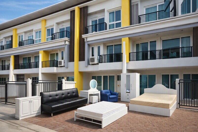 Bangkok, Villas, THB 24998,  21 Sq. Feet,  ตลาดหัวตะเข้ 300 ม. ARL ลาดกระบัง เช่าโฮมออ