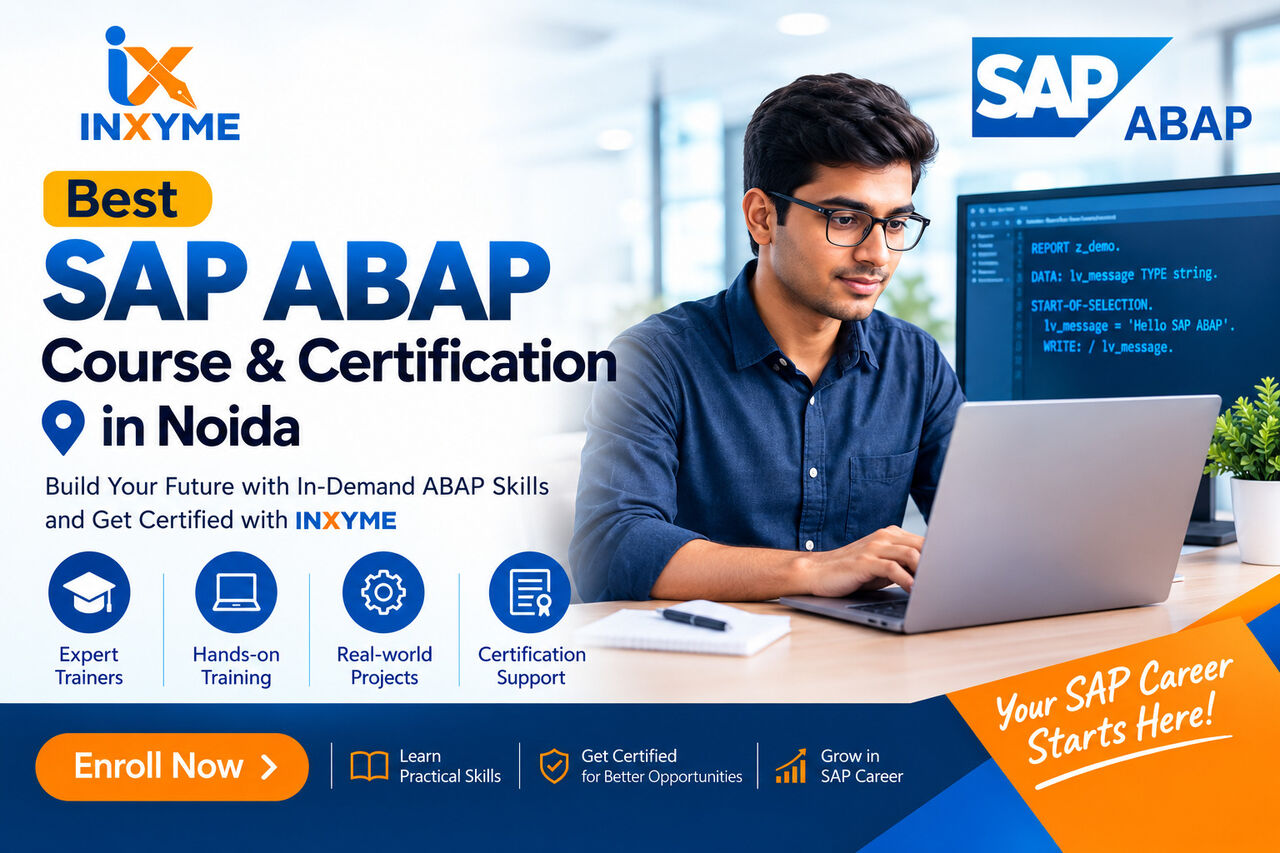 Noida, Education, Best SAP ABAP Course & Certification | INXYME