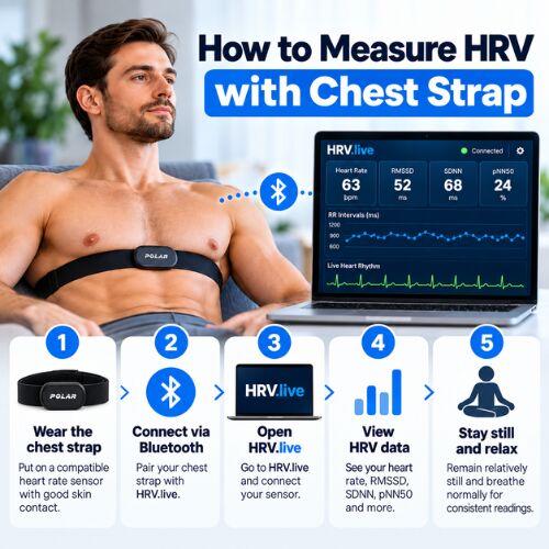 New York, Health, How To Measure HRV With Chest Strap?