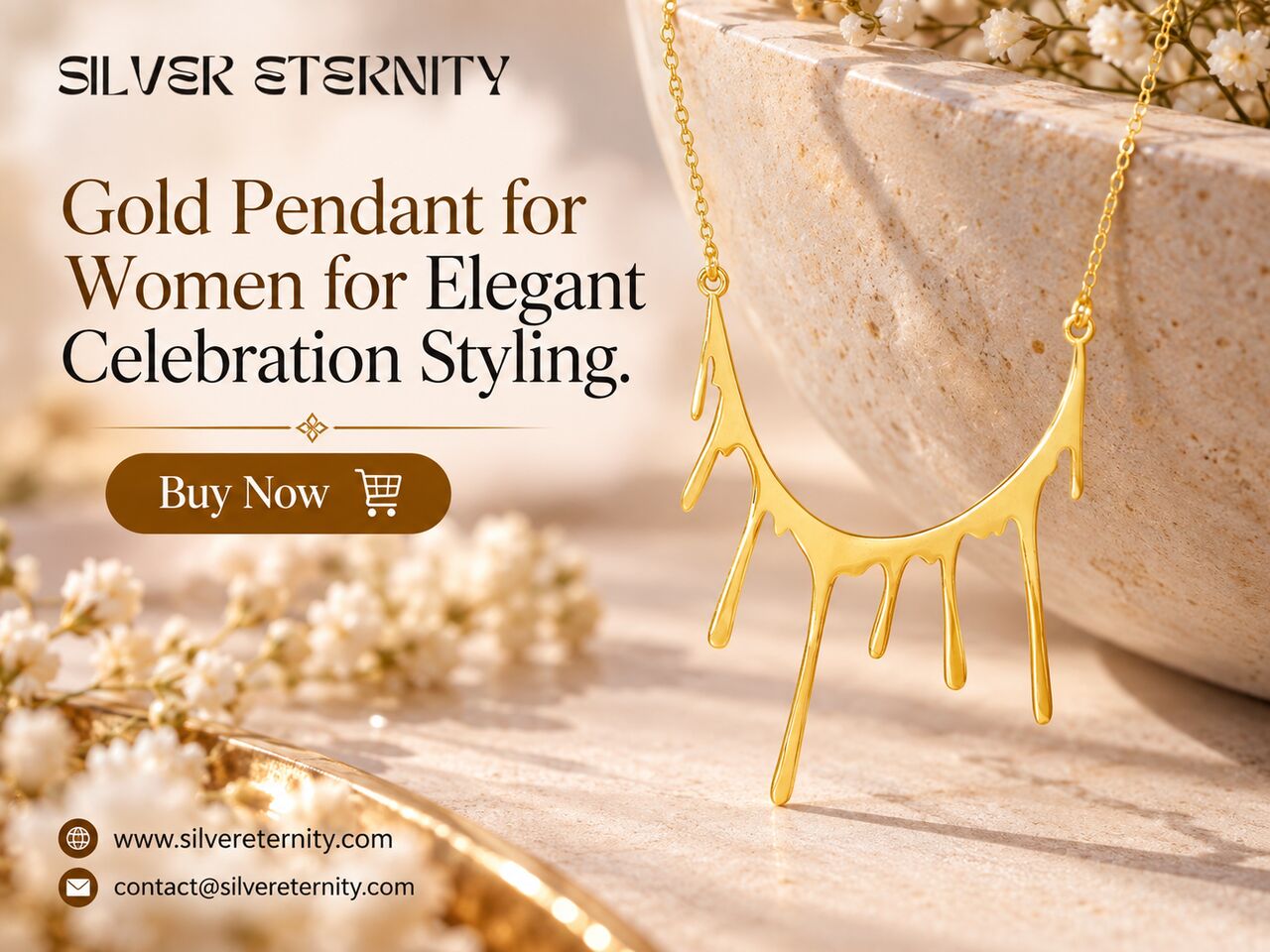 Jaipur, Jewelry, INR 7300,  Buy Now Gold Pendant For Women For Elegant Celebration Styling