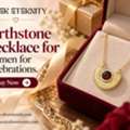 INR 8600,  Buy Now Birthstone Necklace For Women For Celebrations