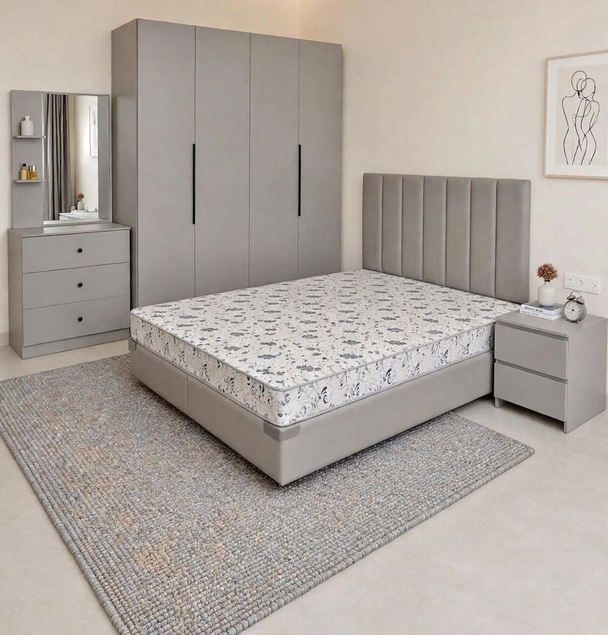 Jeddah, Furniture, SAR 8,  Premium Bedroom Set Available In Low Price