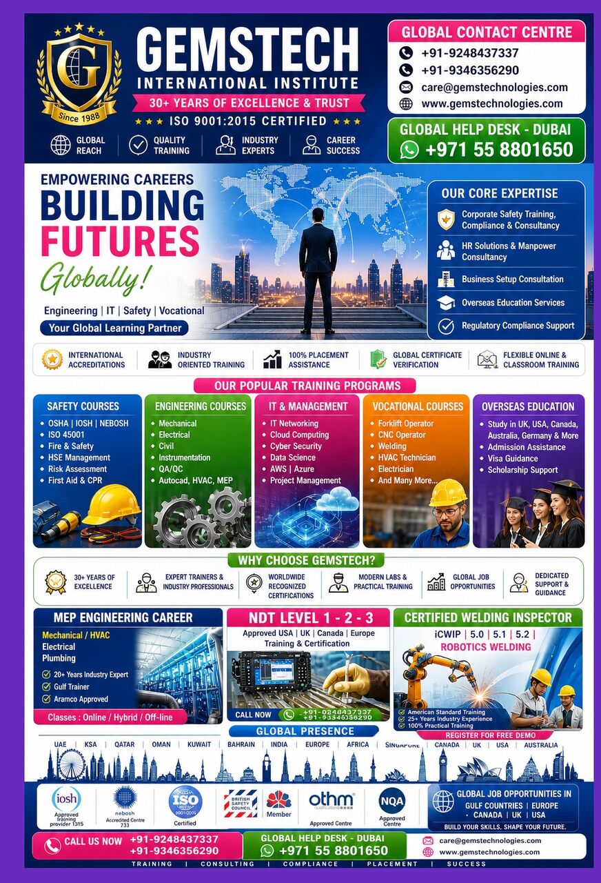 Dubai, Education, FORKLIFT OPERATOR TRAINING & LICENSED CERTIFICATION