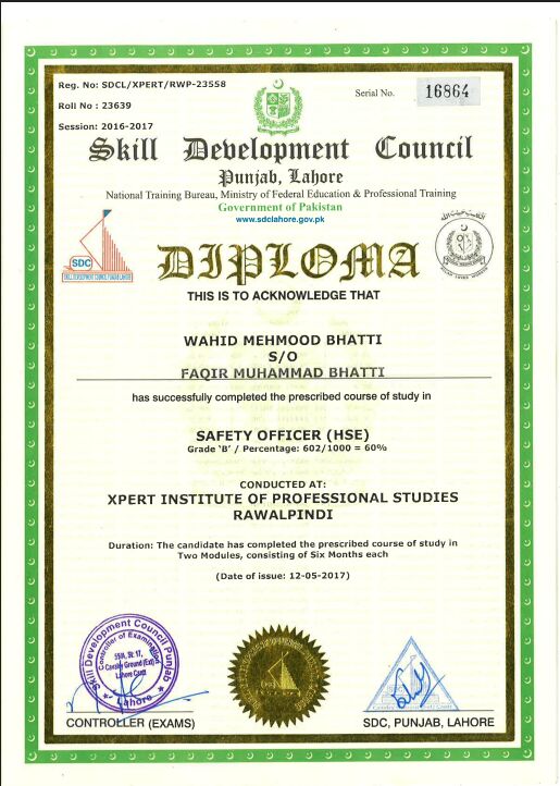 Riyadh, Job Seekers, Safety Officer / HSE