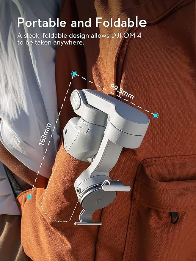 Al Adama, Electronics, SAR 300,  DJI OM 4 SE &ndash; 3-Axis Smartphone Gimbal