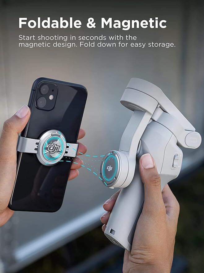 Al Adama, Electronics, SAR 300,  DJI OM 4 SE &ndash; 3-Axis Smartphone Gimbal