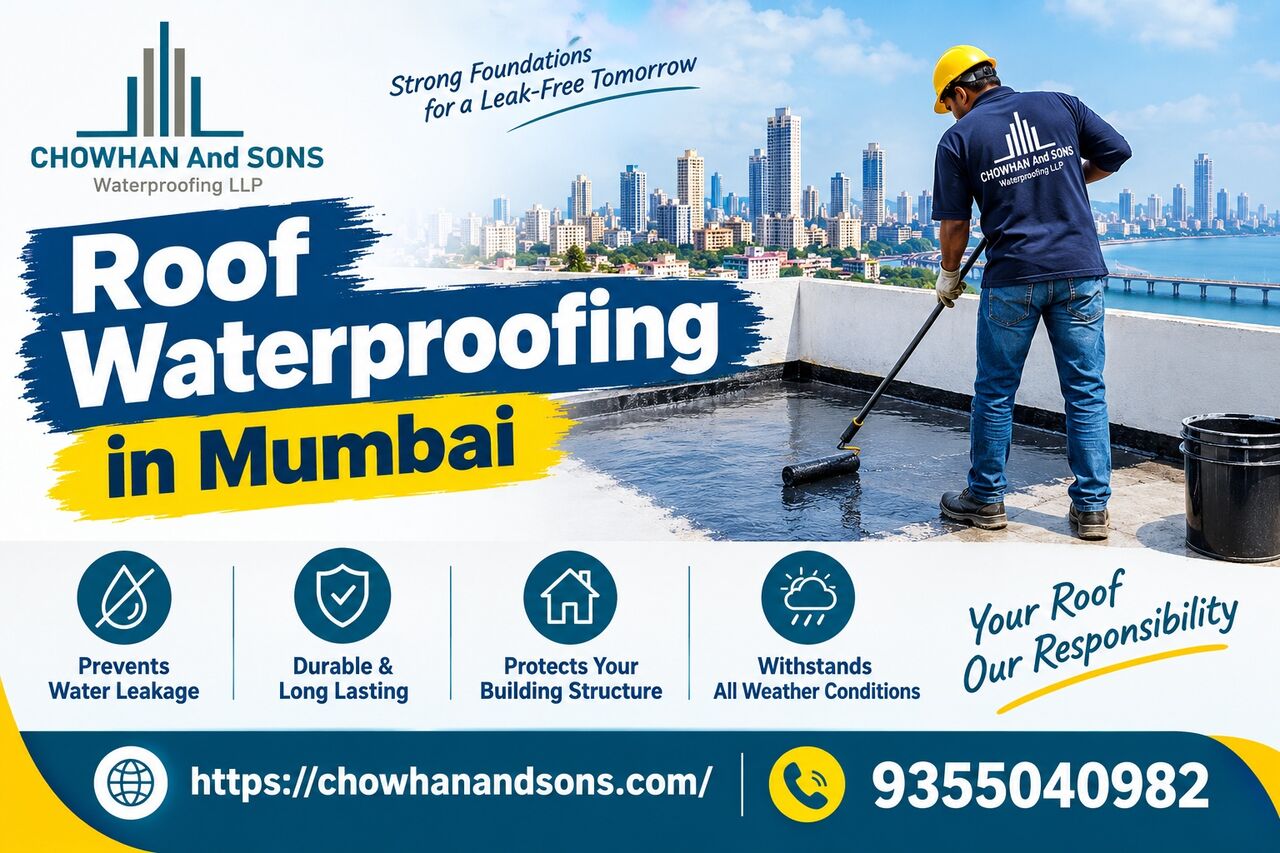 Mumbai, Business, Reliable Roof Waterproofing In Mumbai For Long-Lasting Protection