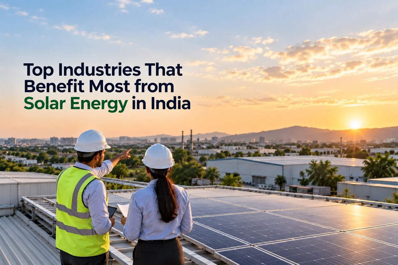 Jaipur, Electrical & Plumbing, Top Industries That Benefit Most From Solar Energy In India