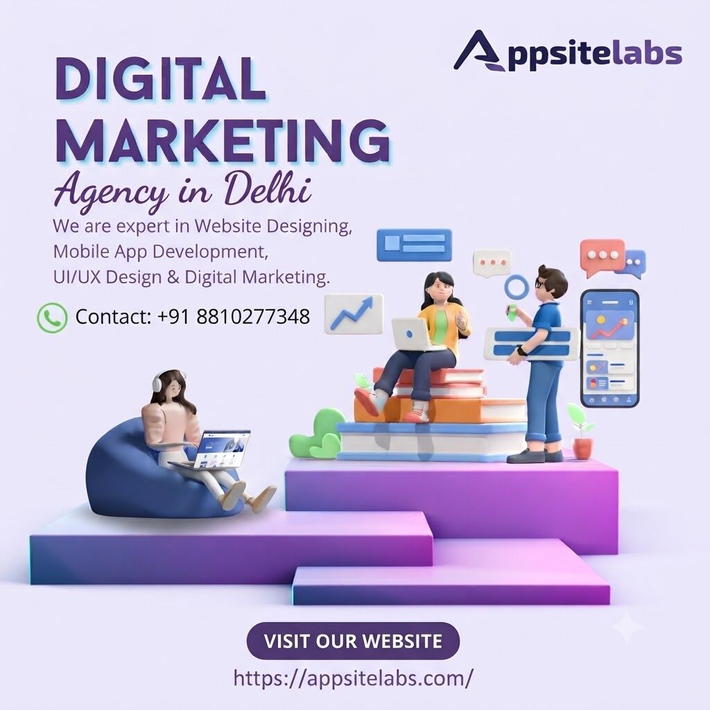 New Delhi, Web Design & Development, Digital Marketing Agency In Delhi | Appsite Labs