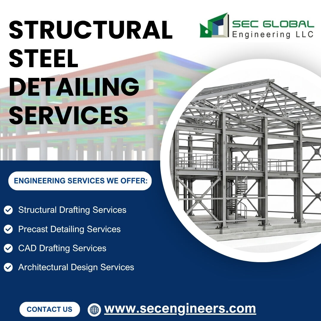 New York, Construction, Affordable Structural Steel Detailing Services By Engineering Experts SEC Engineers