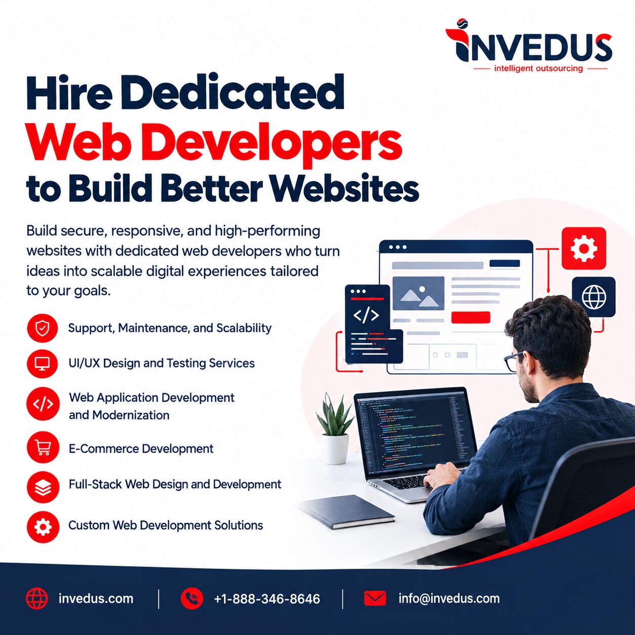 New York, Web Design & Development, Get Expert Web Development Support With Dedicated Developers