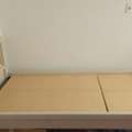 SAR 200,  Single Wooden Bed (Without Mattress)