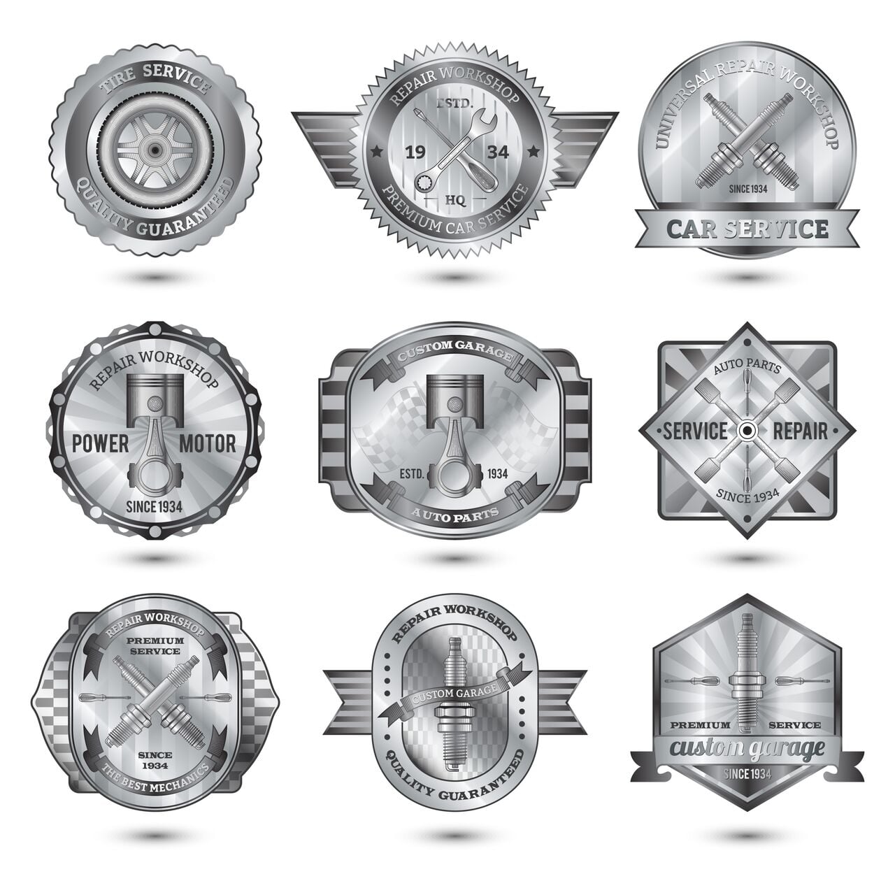 New York, Auto Parts, USD 175,  Authentic Cadillac Badges For Classic Car Restoration