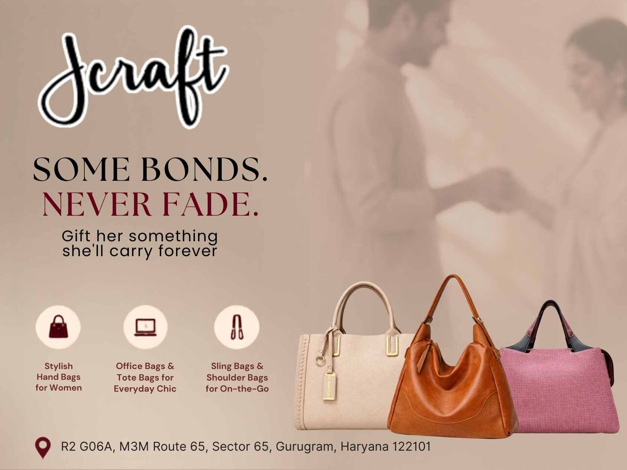 Mumbai, Clothing & Accessories, Premium Tote Bags For Women & Office Bags For Women At M3M Route 65