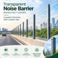 Transparent Noise Barrier Manufacturers For Clear Acoustic Protection