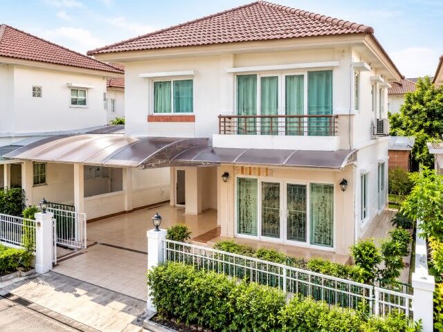 Bangkok, Villas, THB 19998,  35 Sq. Feet,  รร.นานาชาติฮาร์โรว์ 600 ม. บ้านแฝด 3นอน หล