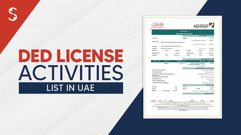 Dubai, Business, DED License Activities List In UAE: Guide For Indians