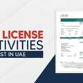 DED License Activities List In UAE: Guide For Indians