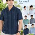 INR 529,  Trendy Cotton Casual Shirts For Men With Checks & Solids Available Option