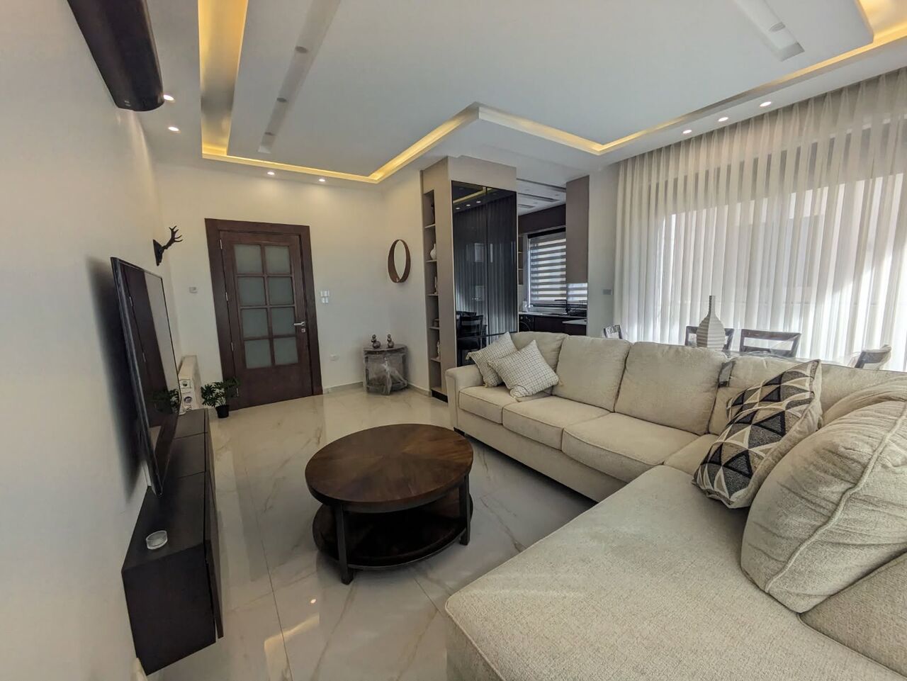 Amman, Apts/Flats Wanted, JOD 13000/year,  Furnished,  3 BR,  Sweifieh. Where Vibrant Living Meets Modern Comfort.
