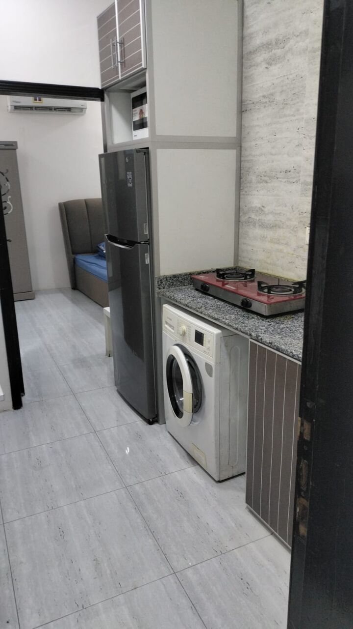 Muharraq, Apartments, Flats, Houses & Villas, BHD 160/month,  Furnished,  1 BR,  25 Sq. Meter,  Fully Furnished Flat For Rent At Muharraq