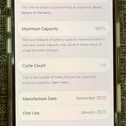 Al Aziziyah, Mobile Phones, SAR 3200,  IPhone 17 256GB &ndash; US Version (eSIM Unlocked) + Original Back Cover