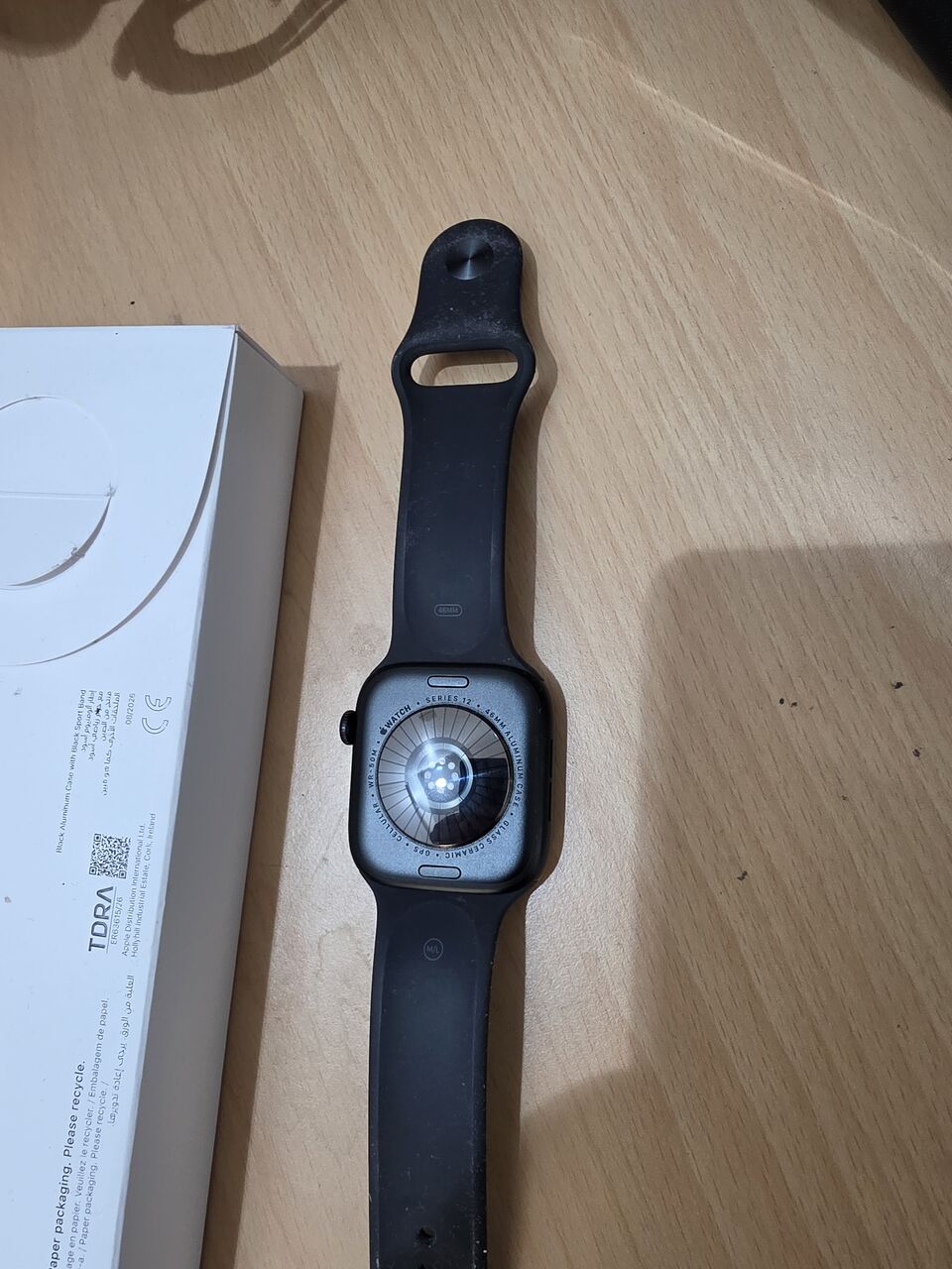 Dammam, Watches, SAR 2100,  Apple Watch Series 12 46mm GPS + Cellular Smartwatch | Black Aluminum Case, Black Sport Ba
