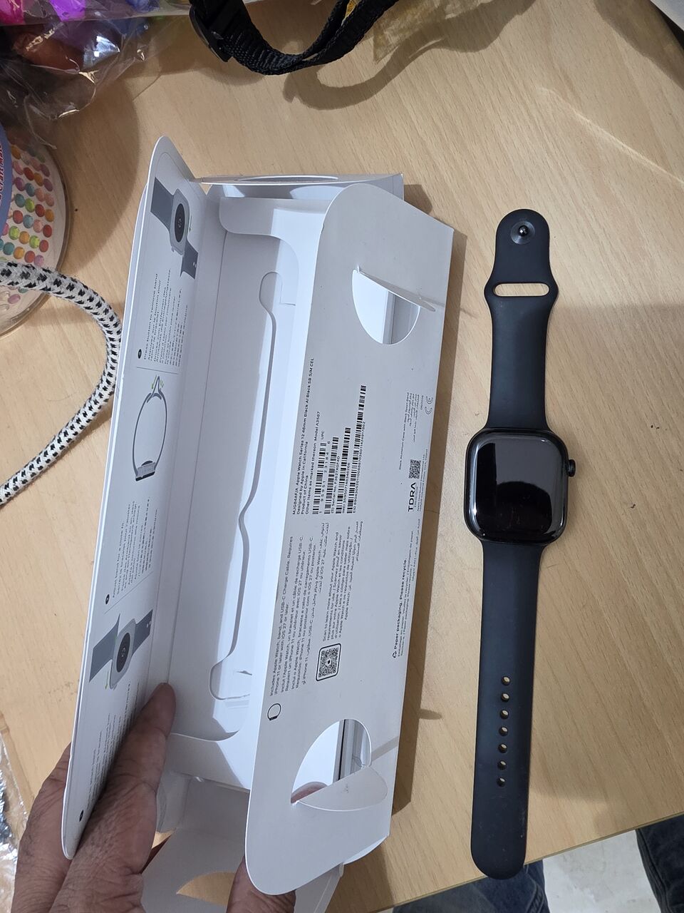 Dammam, Watches, SAR 2100,  Apple Watch Series 12 46mm GPS + Cellular Smartwatch | Black Aluminum Case, Black Sport Ba