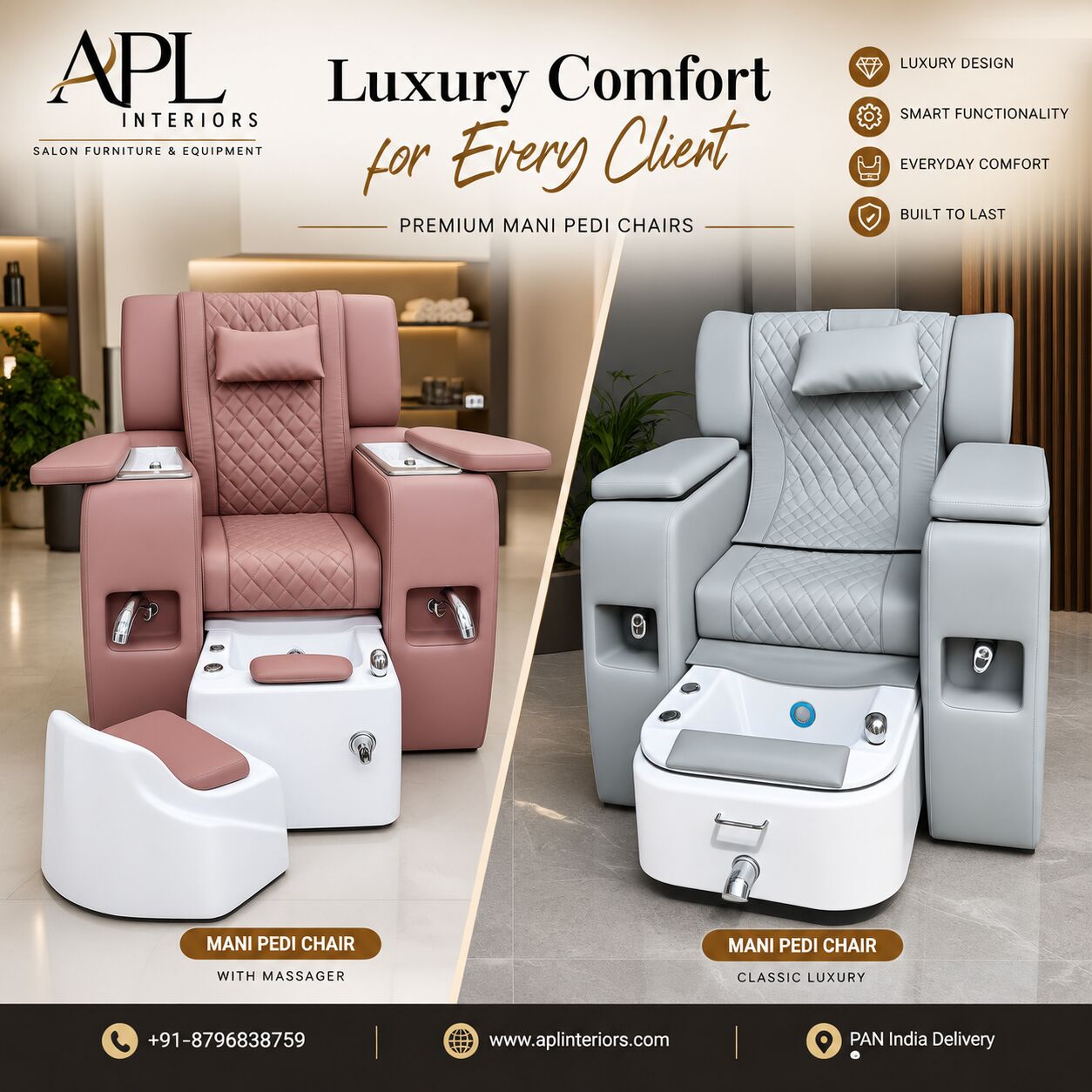 New Delhi, Furniture, INR 5000,  Salon Furniture Manufacturer & Supplier In Delhi | APL Interiors