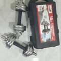 BHD 16,  15kg Chrome Dumbbell Set With Carrying Case.  Brand New, Unused Condition  39166882