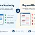 Topical Authority Vs Keyword Density For AI SEO