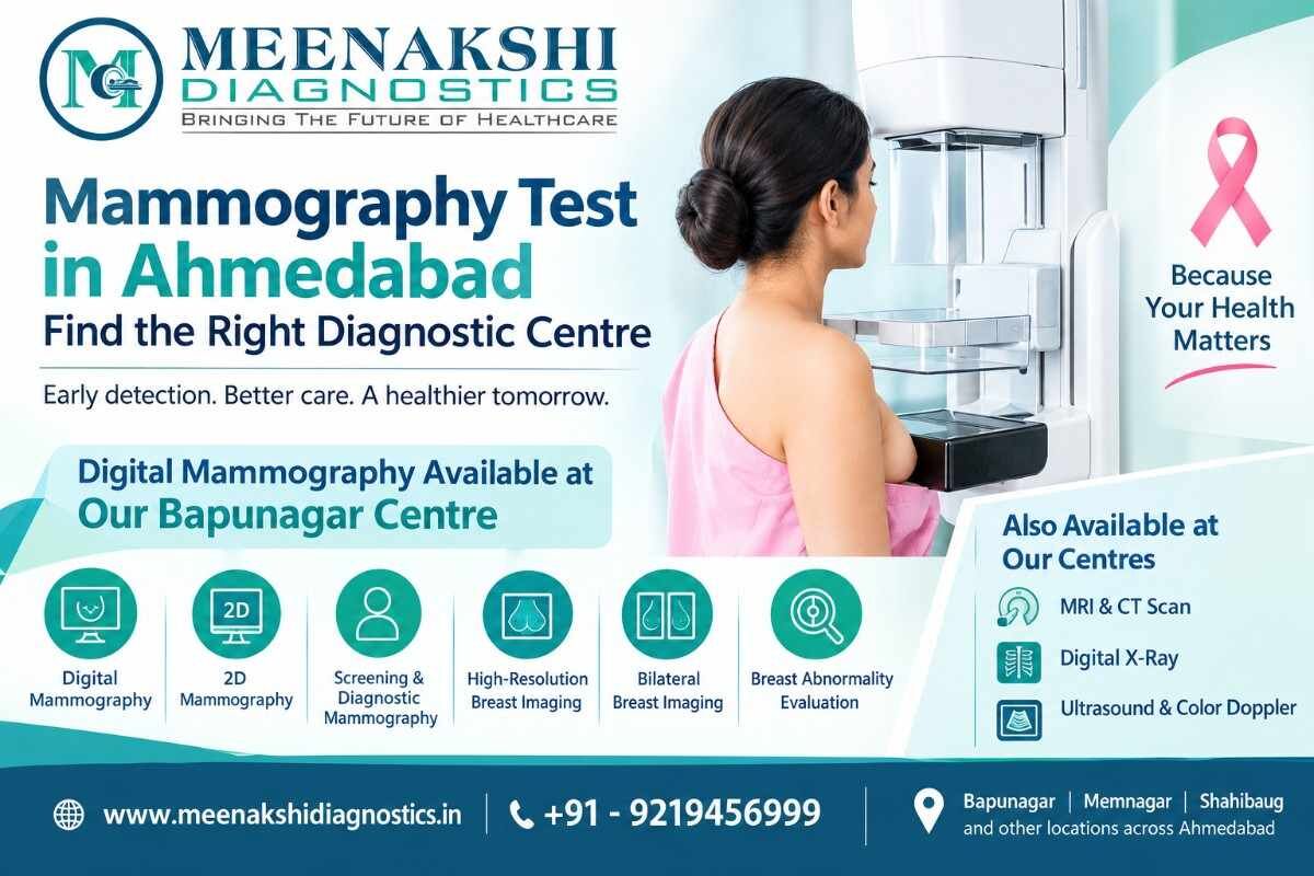 Ahmedabad, Health, Mammography Test In Ahmedabad &ndash; Meenakshi Diagnostics
