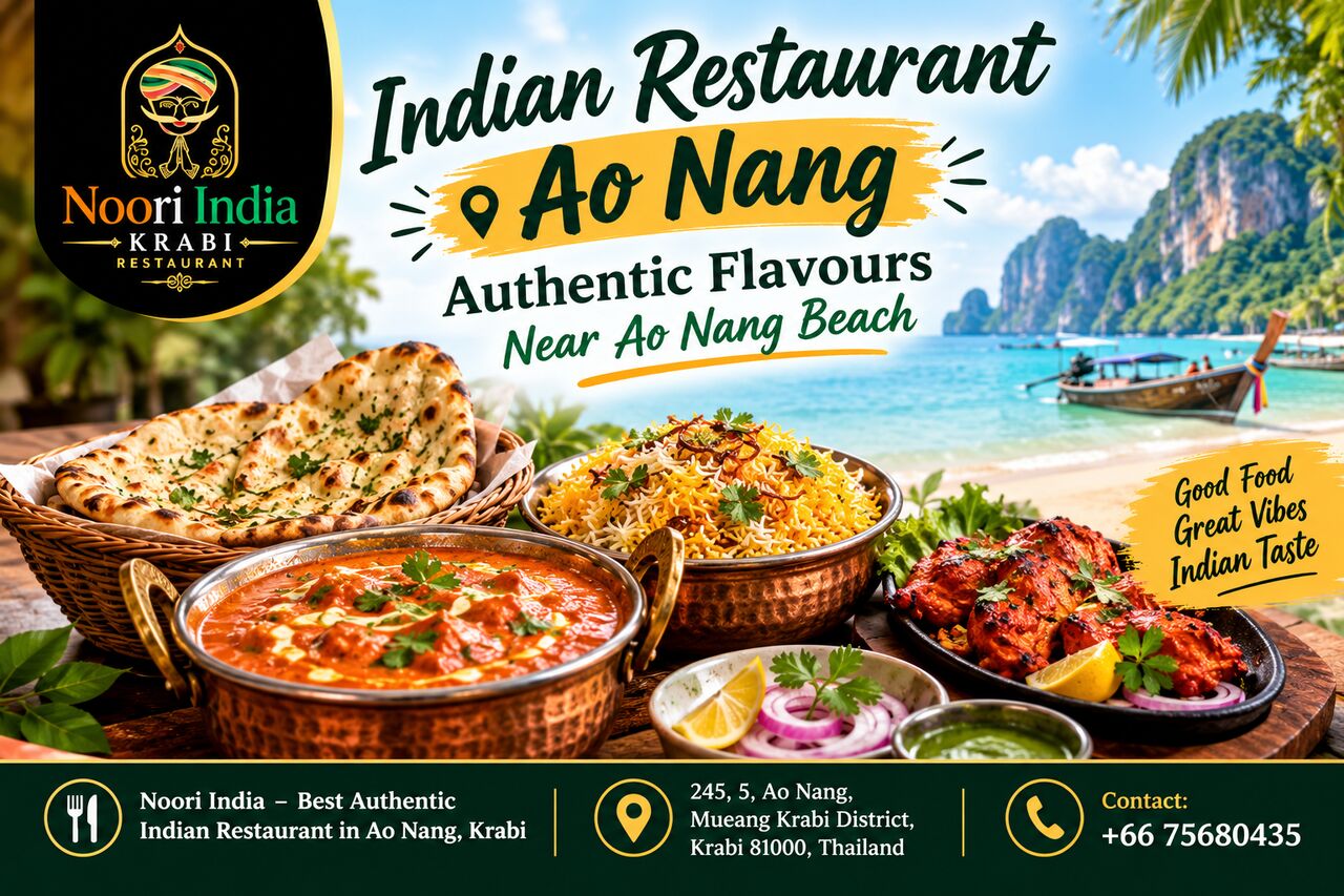 Bangkok, Restaurants, Indian Restaurant Ao Nang &ndash; Authentic Flavours Near Ao Nang Beach