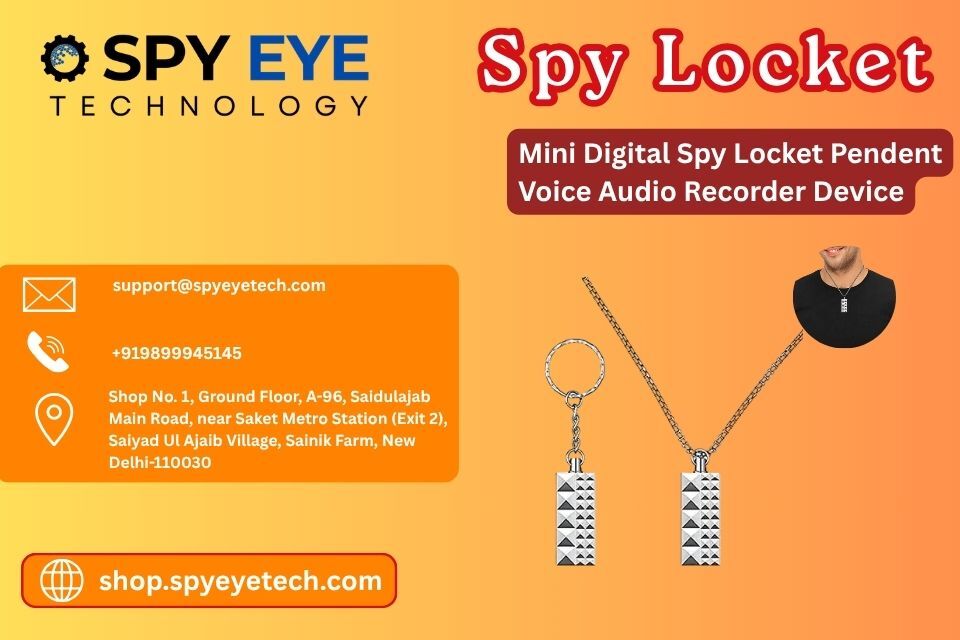 New Delhi, Electronics, INR 5199,  Mini Pendant Voice Recorder For Clear Audio