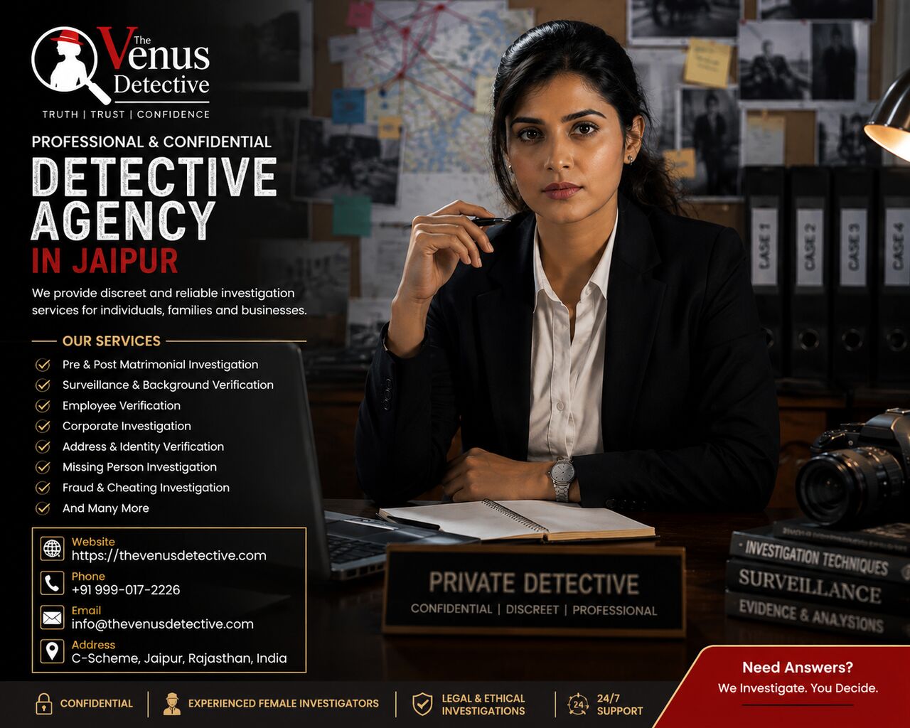 Jaipur, General, Detective Agency In Jaipur &ndash; Confidential & Professional Investigation Services