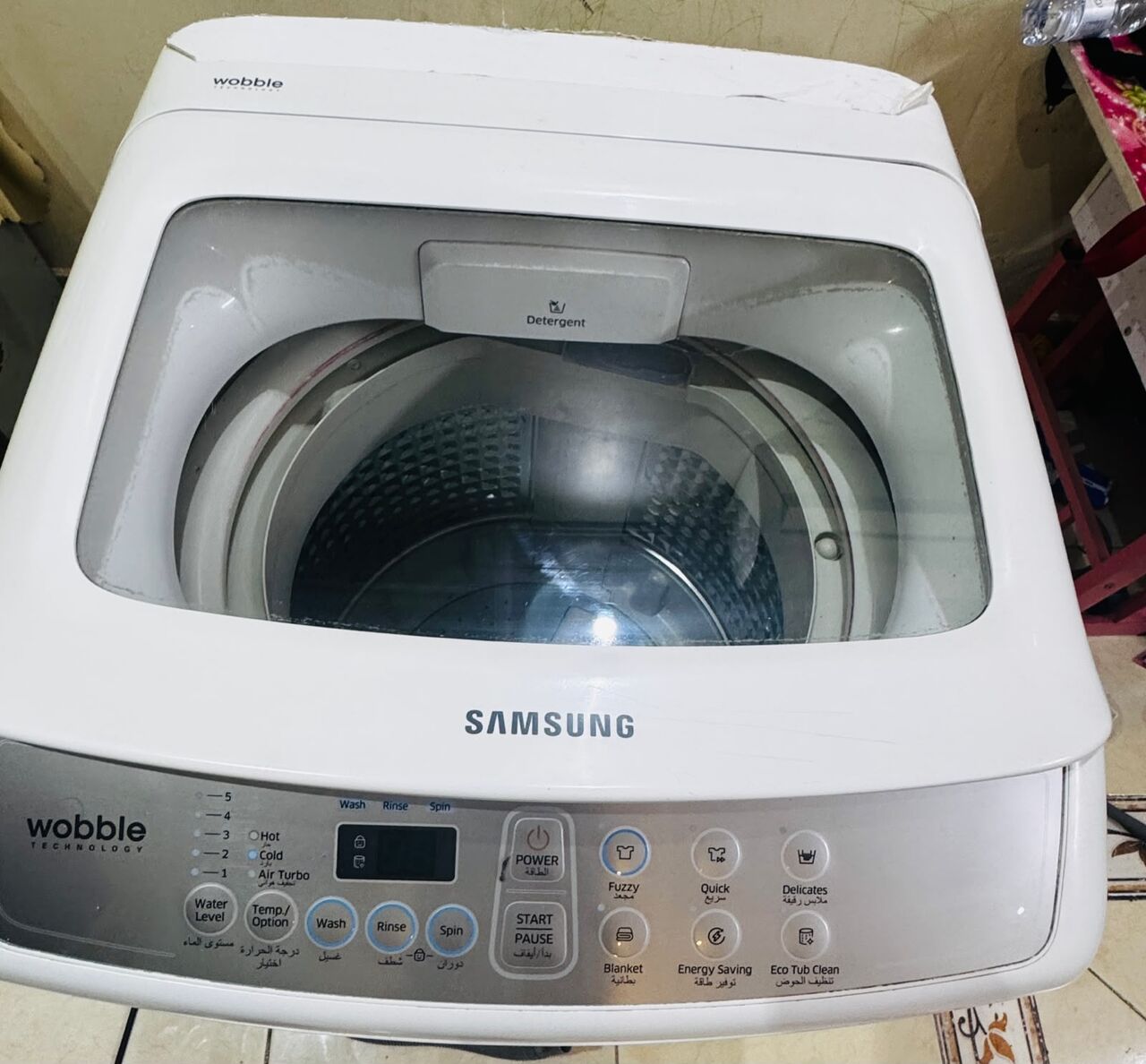 Jeddah, Appliances, SAR 400,  SAMSUNG Washing Machine Wobble Technology