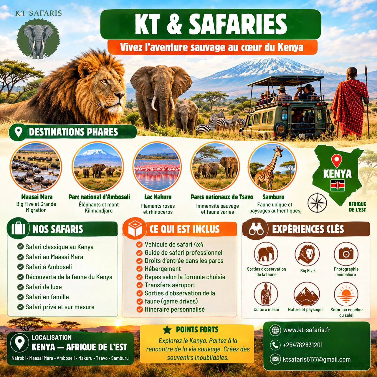 Nairobi, Businesses For Sale, Explorez Le Kenya Et La Tanzanie Avec Un Guide Francophone