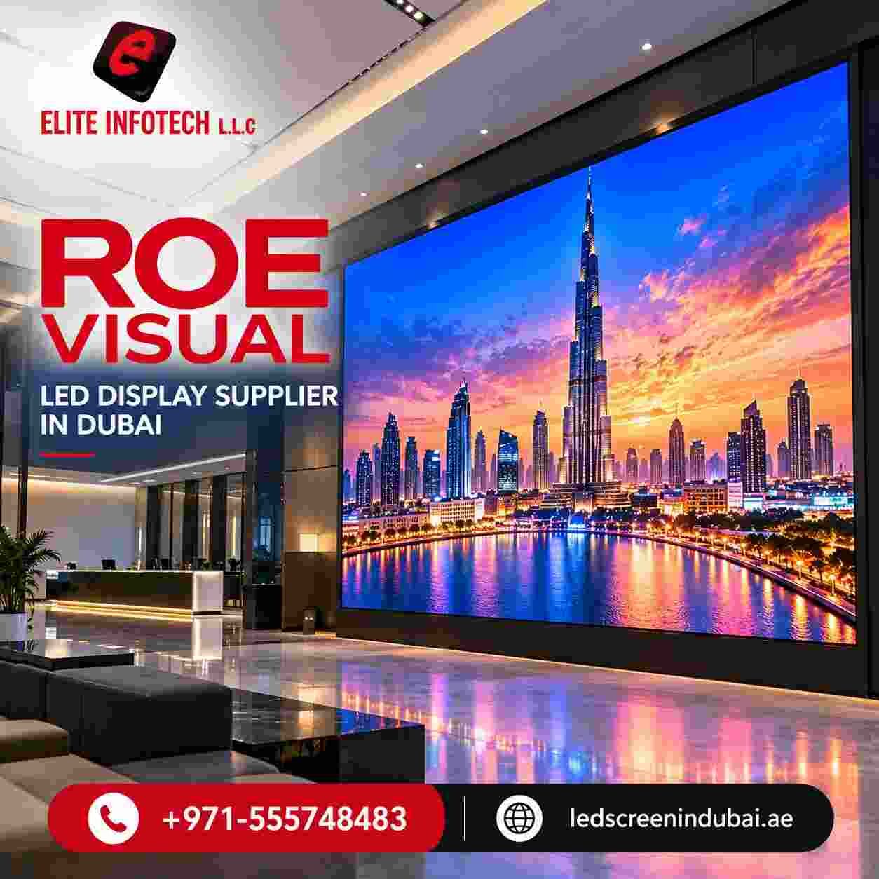 Dubai, Creative, ROE Visual LED Displays For Events And Exhibitions Dubai