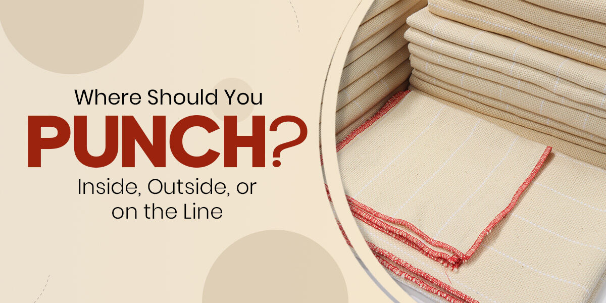 New York, Collectibles, USD 5,  Where Do You Punch? Inside, Outside, Or On The Pattern Line?